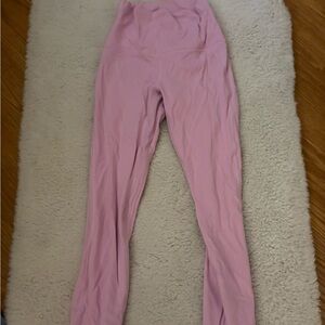 Lululemon Athletica Soft Pink Leggings